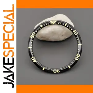 39mm Black Flat Bezel Insert for SKX 6105 6309