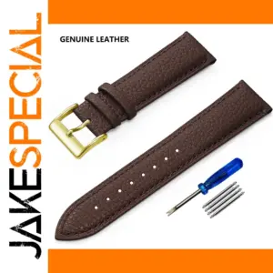 SAMCO Genuine Leather Watch Band for All Watches