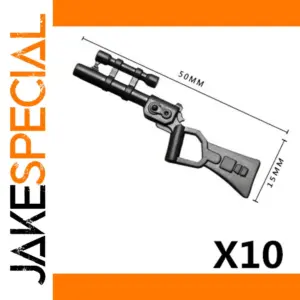Tactical Rifle Accessory for Building Blocks (10pcs)