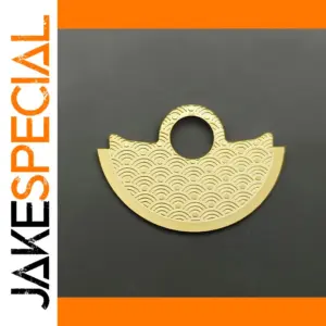 Wave Pattern Decorative Rotor Plate for NH Movements