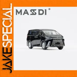 MASDI 1:64 Glossy Black Alloy Car Model