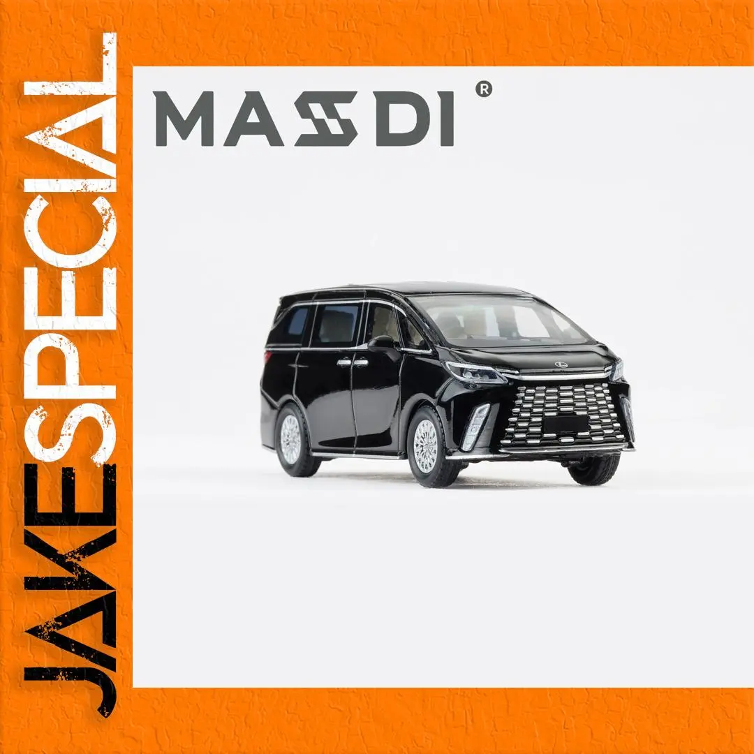 MASDI 1:64 Glossy Black Alloy Car Model 1 MASDI 1:64 Glossy Black Alloy Car Model