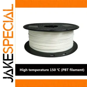 PBT 3D Printing Filament 1.75mm 343m White