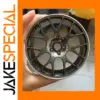 Metallic Grey Aluminum Alloy Car Wheel Model
