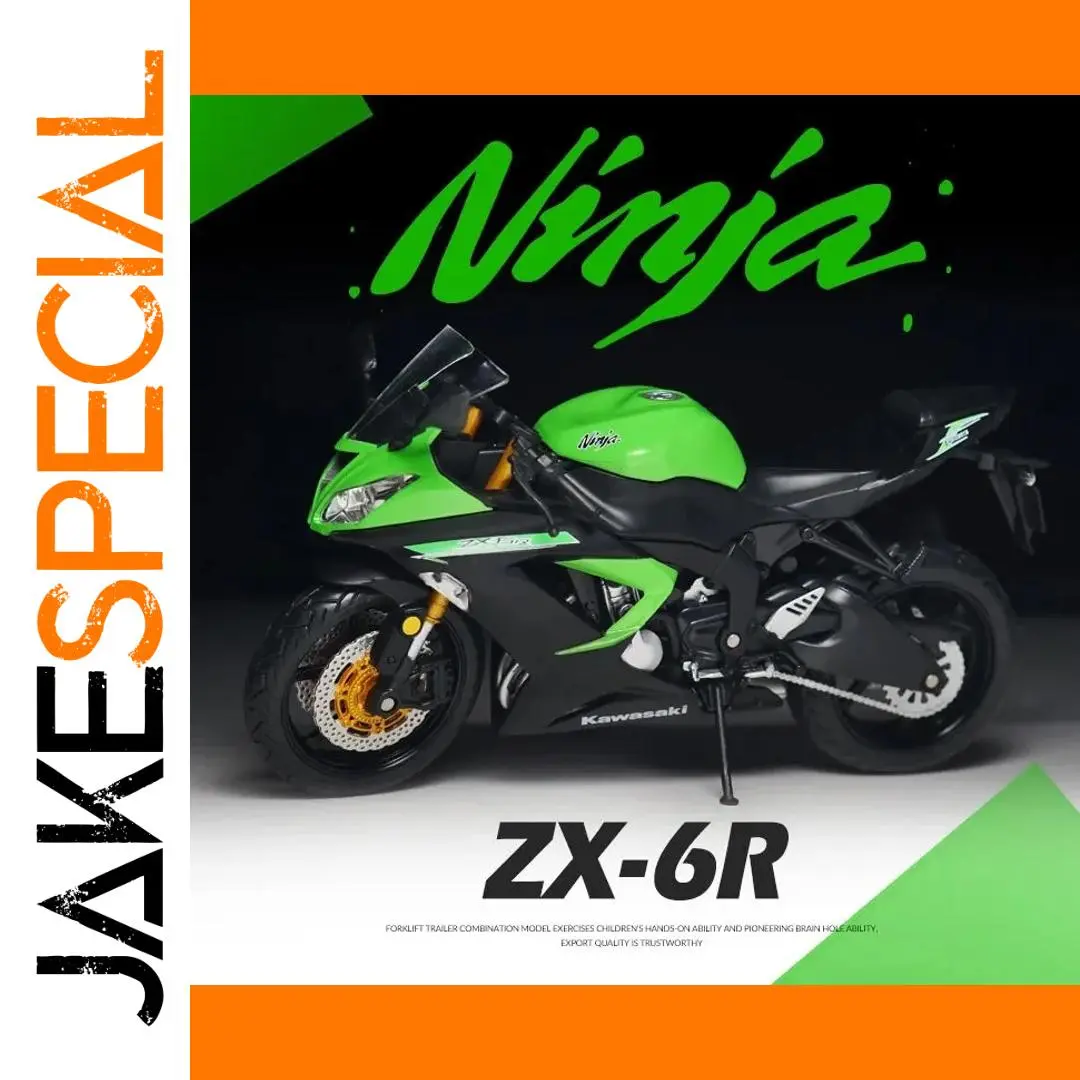 1/12 Kawasaki Ninja ZX-6R Motorcycle Model 1 1/12 Kawasaki Ninja ZX-6R Motorcycle Model