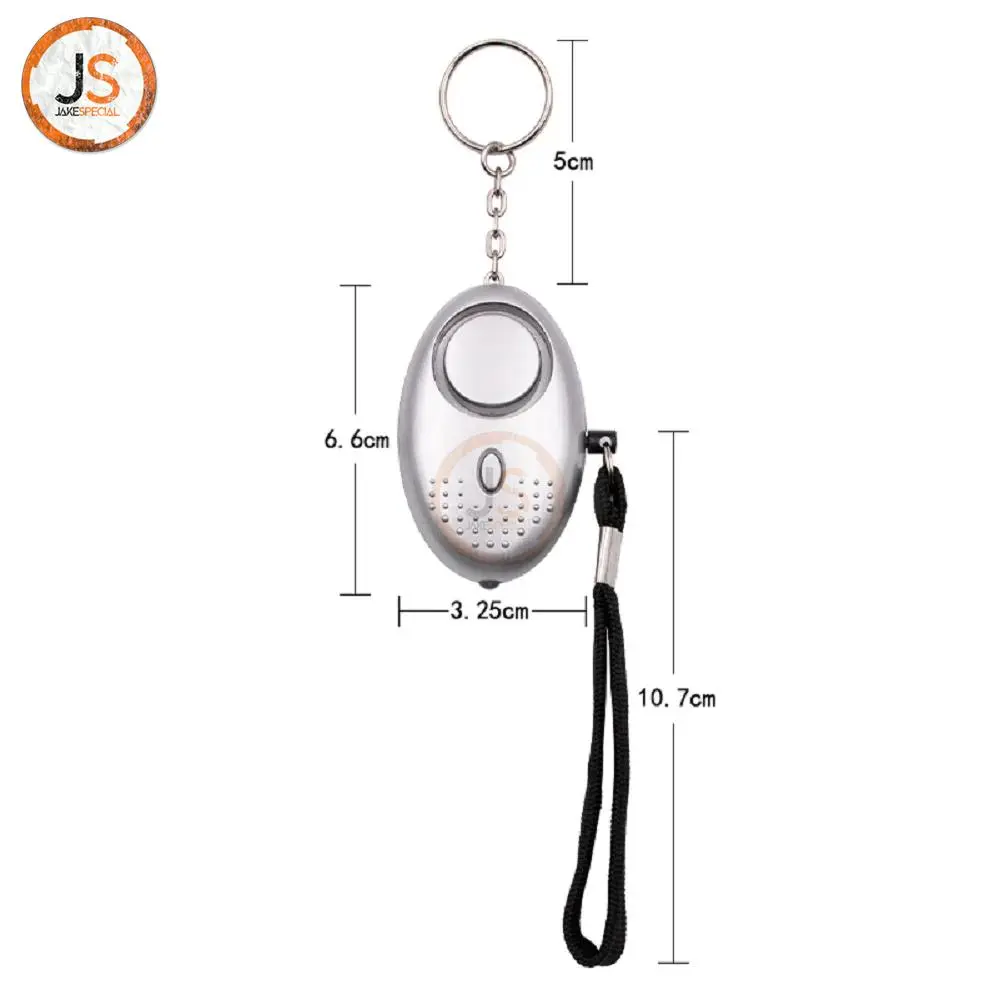 Black 130dB Personal Safety Alarm with Accessories 5 Black 130dB Personal Safety Alarm with Accessories - Image 5