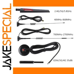 Four Antennas for HackRF One Radio