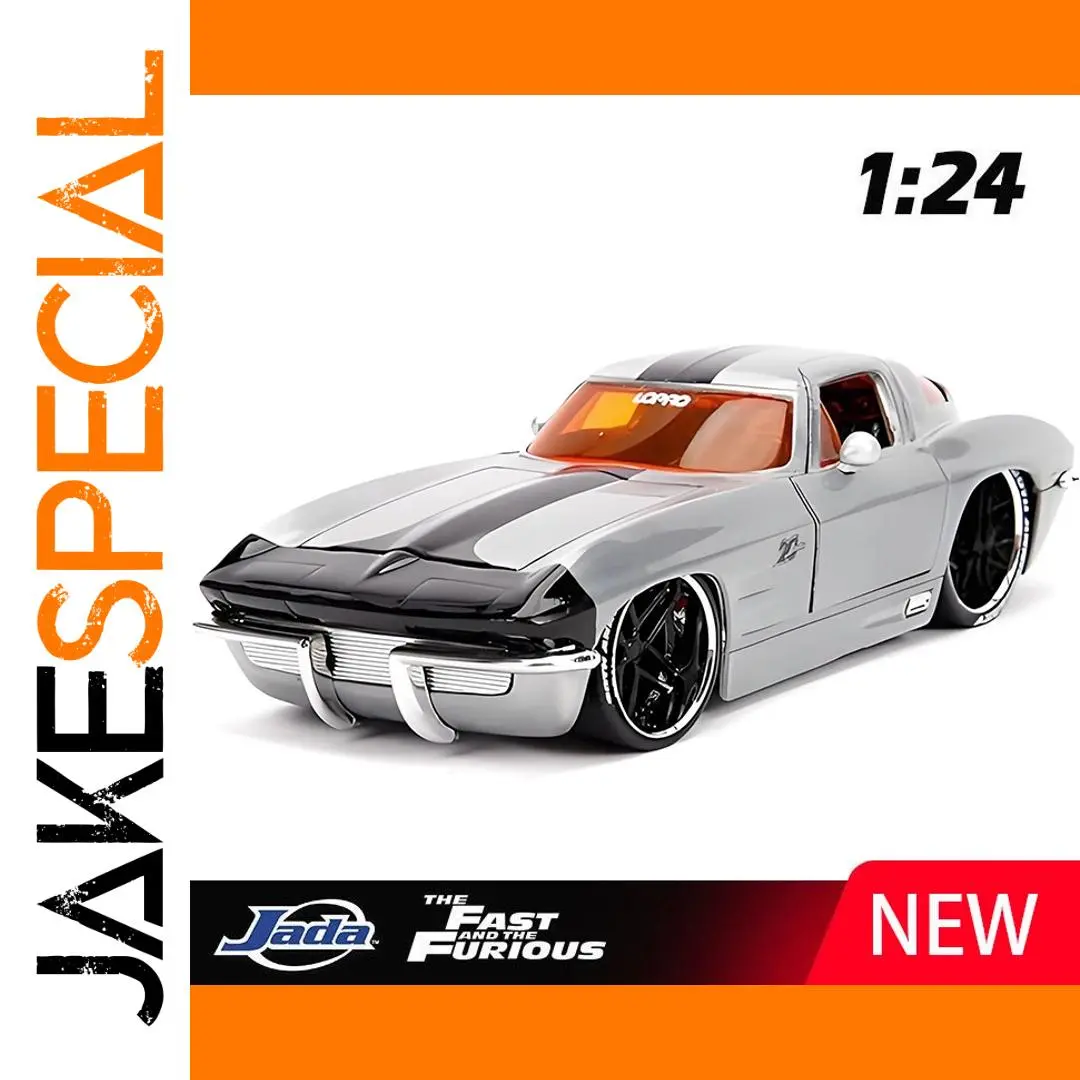 1963 Corvette Sting Ray 1:24 Scale Diecast Model 1 1963 Corvette Sting Ray 1:24 Scale Diecast Model
