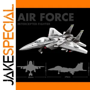 F-15 Eagle Building Block Model Kit