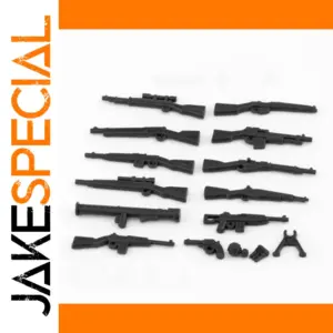 Military Plastic Toy Weapon Set for Minifigures