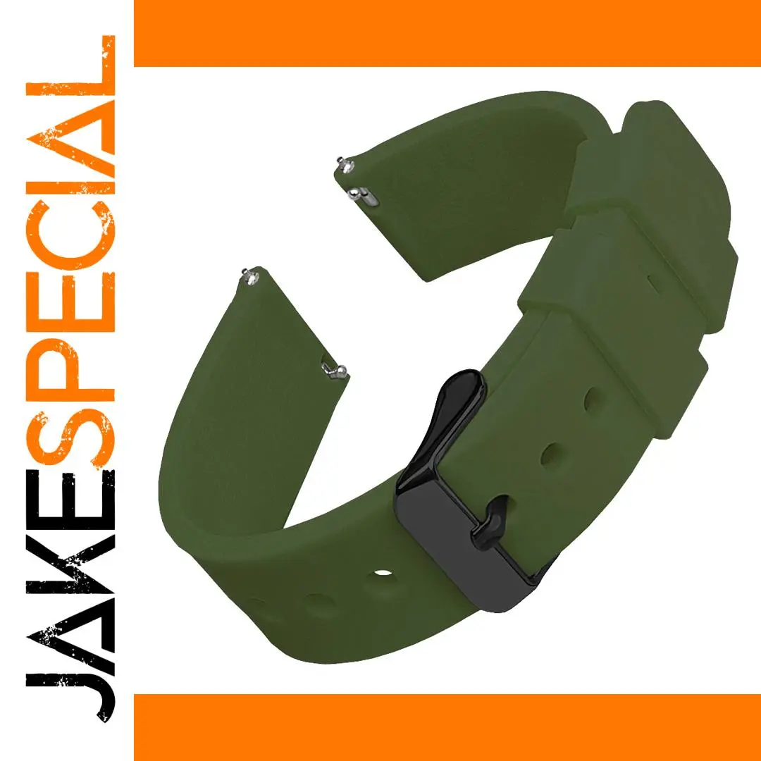 Silicone Watch Bands for Samsung Galaxy & More 1 Silicone Watch Bands for Samsung Galaxy & More