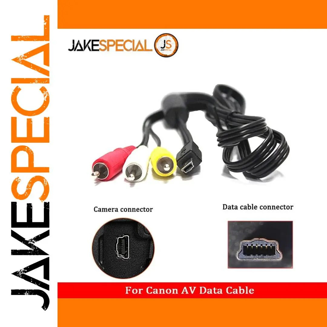 ForCanon AVC-DC400ST Video Cable for Canon Cameras 1 ForCanon AVC-DC400ST Video Cable for Canon Cameras