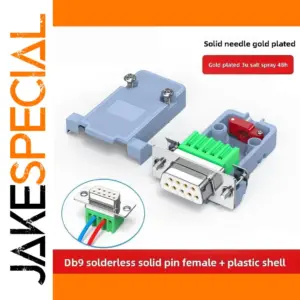 DB9 RS232 9-Pin Connector with Breakout Terminals