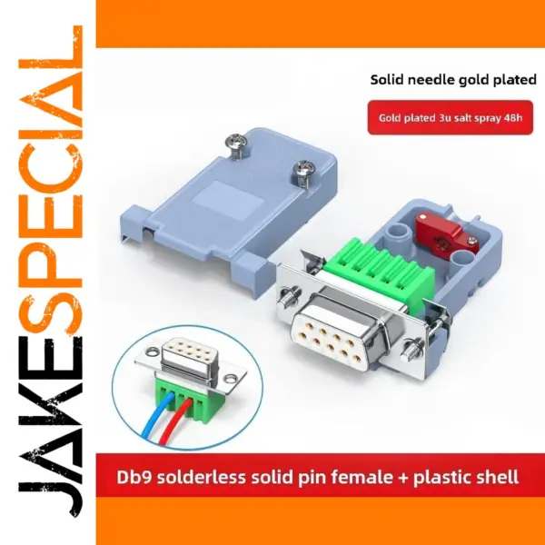 DB9 RS232 9-Pin Connector with Breakout Terminals