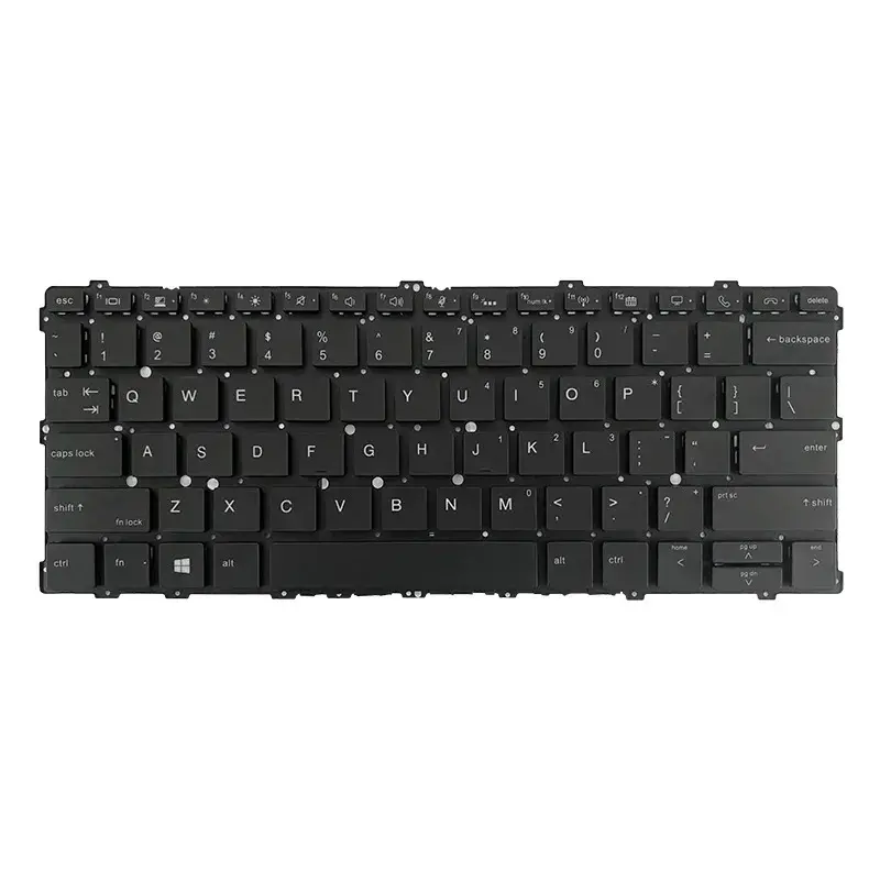 HP EliteBook X360 Keyboard Replacement Black 3 HP EliteBook X360 Keyboard Replacement Black - Image 3