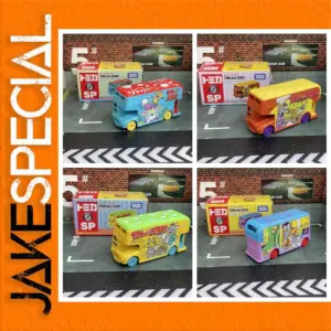 Tom and Jerry Diecast Bus Collection Set