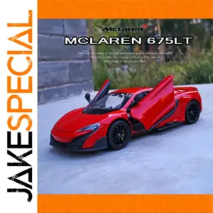 WELLY 1:24 McLaren 675LT Diecast Model Car