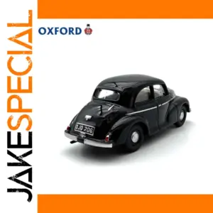 OXFORD 1/76 Scale Black Morris Sedan Model