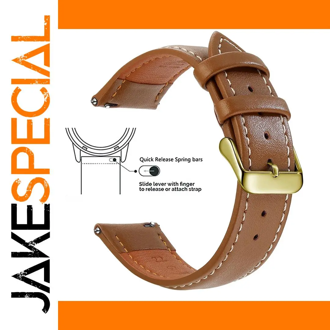 Genuine Leather Watch Band for Smartwatches 1 Genuine Leather Watch Band for Smartwatches