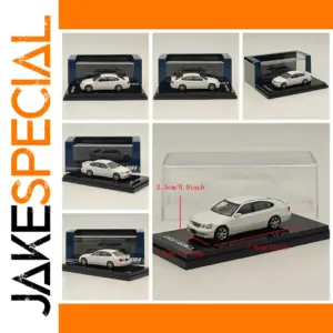 1/64 Scale White GS430 Diecast Model Car