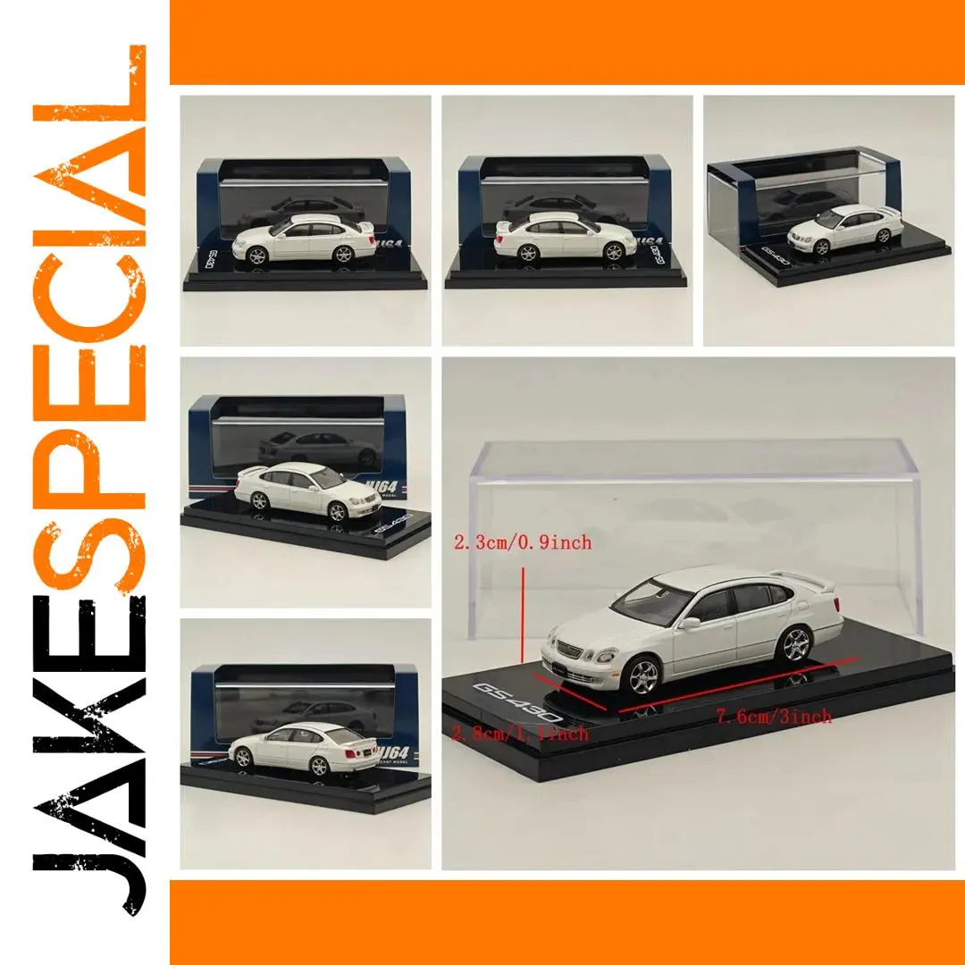 1/64 Scale White GS430 Diecast Model Car 1 1/64 Scale White GS430 Diecast Model Car