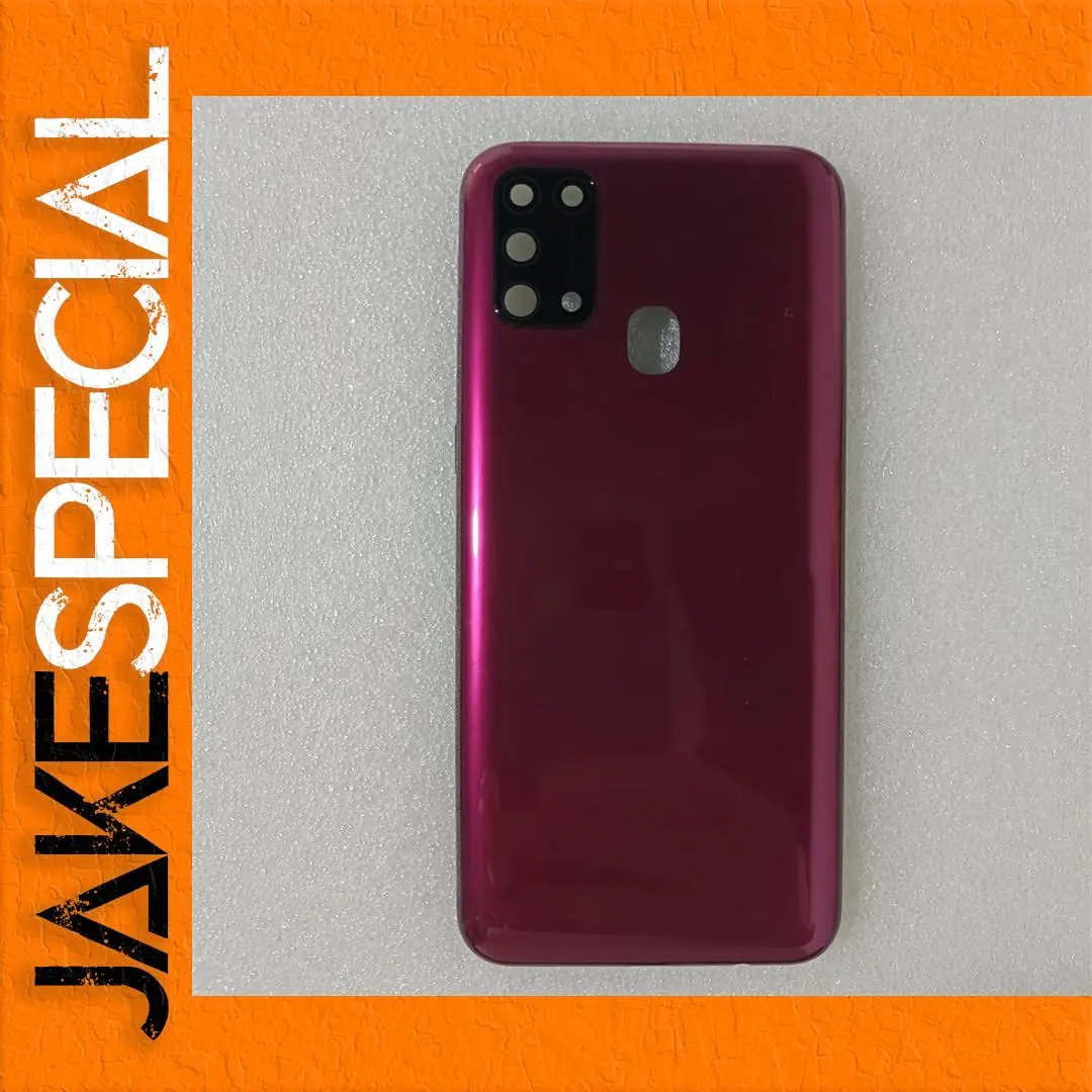 Samsung Galaxy M31 Battery Cover Red Shine 1 Samsung Galaxy M31 Battery Cover Red Shine