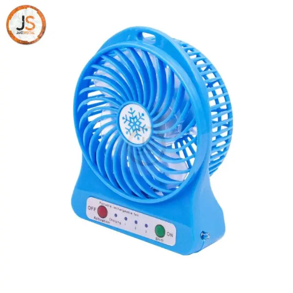 Mini Portable Handheld Fan with LED Light - Image 10