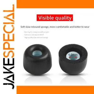 4PCS Memory Foam Ear Tips for Sony Headphones