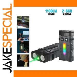 Asafee EV20 1100LM Multifunctional EDC Flashlight