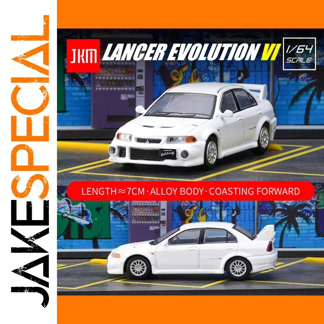 1:64 Scale Mitsubishi Lancer Evolution VI Model 1 1:64 Scale Mitsubishi Lancer Evolution VI Model