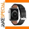 Leopard Leather Strap for Apple Watch 38-49mm