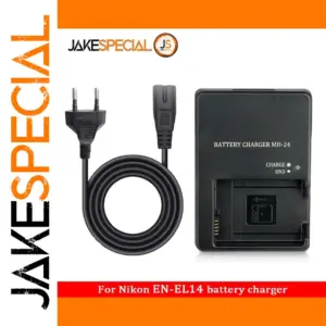 MH-24 Charger for Nikon EN-EL14 EN-EL14A Batteries