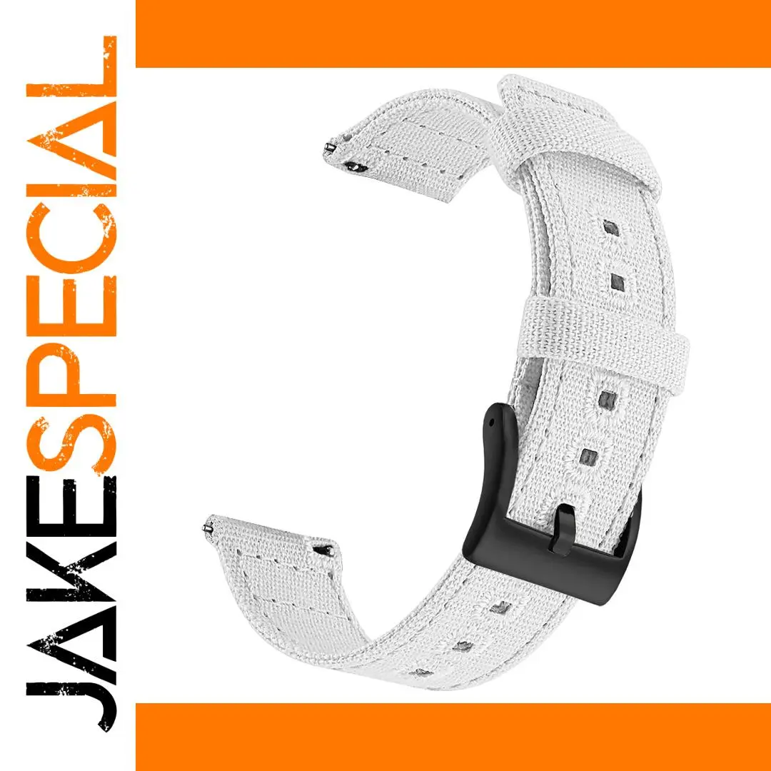 SAMCO Canvas Quick Release Watch Band 20mm 22mm 1 SAMCO Canvas Quick Release Watch Band 20mm 22mm