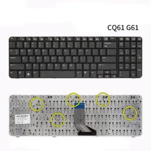 HP Compaq Keyboard for CQ40 CQ41 CQ60 G60 5 6db105d36216468e no logo