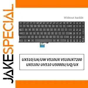 ASUS Zenbook Replacement Keyboard Black Layout