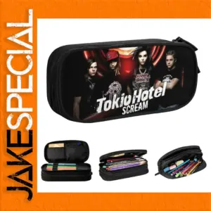 Tokio Hotel Stylish Pencil Case with Compartments