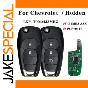 Chevrolet Holden Remote Key Fob Set PCF7941E