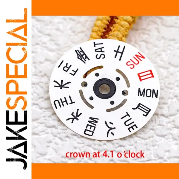 NH34 NH35 NH36 Kanji Dial Week Wheel
