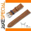 Vintage Leather Watchband for 20mm and 22mm Watches