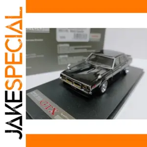 1:43 Scale Black WELLY 2000 GT-X GC110 Model