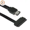 Power eSATA to SATA Cable 0.5m Dual Voltage