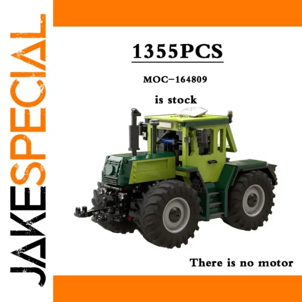 Tractor 1500 Building Block Toy Model 1355PCS