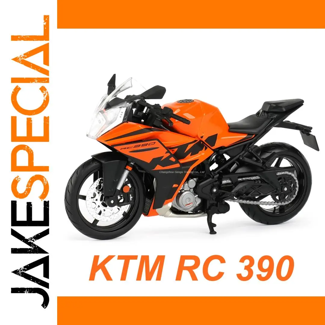Maisto Diecast KTM RC 390 Motorcycle Model 1 Maisto Diecast KTM RC 390 Motorcycle Model