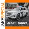 1/24 Scale Toyota Land Cruiser Prado Police Model