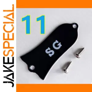 Black Truss Rod Cover for LP SG Guitars