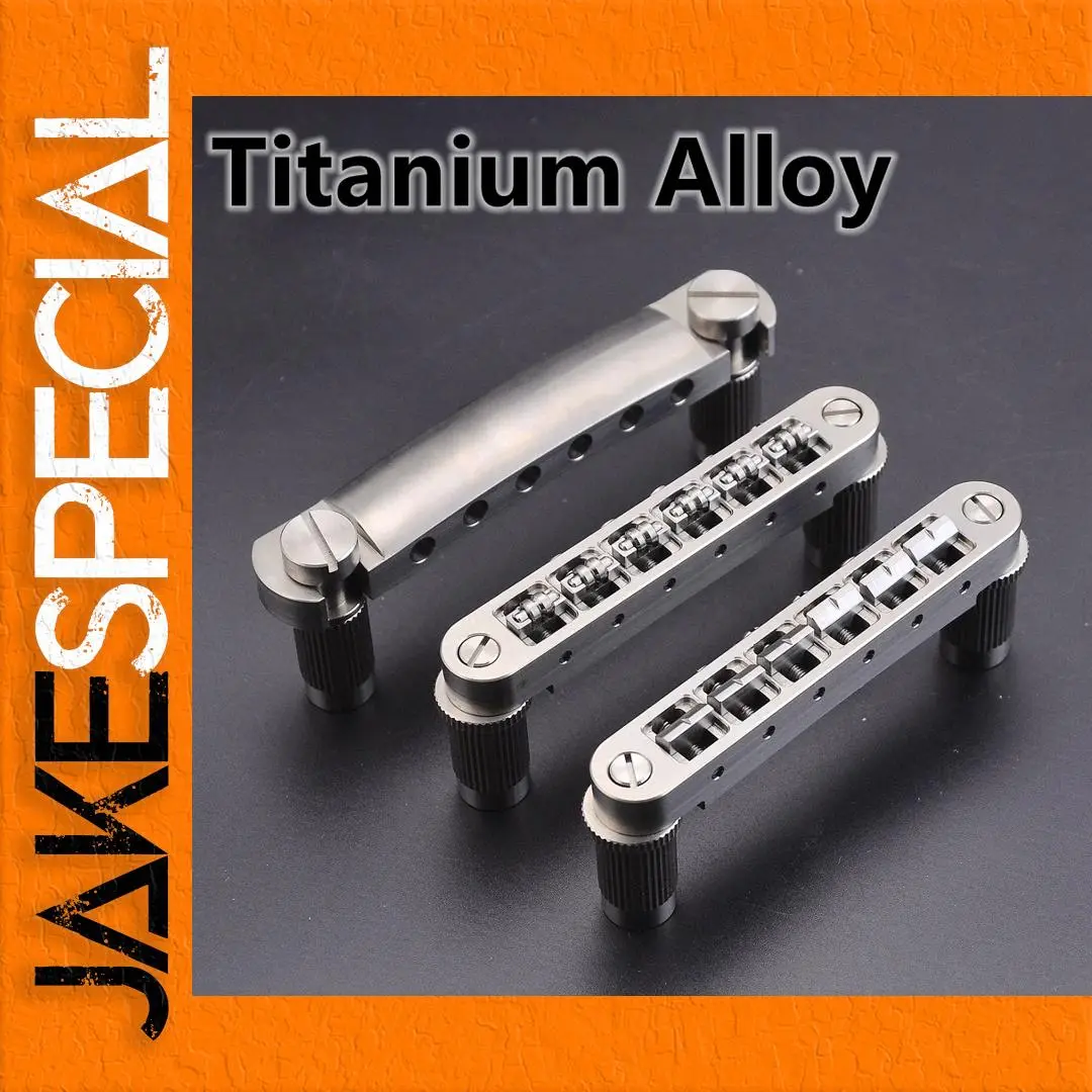 Titanium Alloy Tune-O-Matic Bridge for LP SG 1 Titanium Alloy Tune-O-Matic Bridge for LP SG