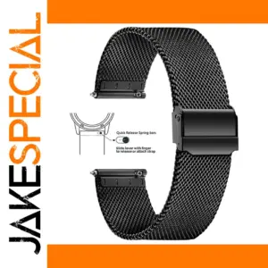 Milan Stainless Steel Mesh Watch Band 19cm