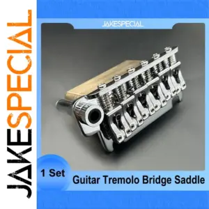 Guitar Tremolo Bridge with Chrome Finish