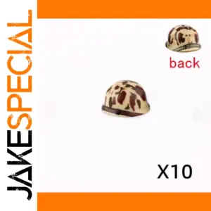 Set of 10 Military Miniature Helmets