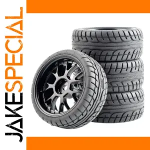 RC Car Tires 64mm for WLtoys 144001 (4-Pack)